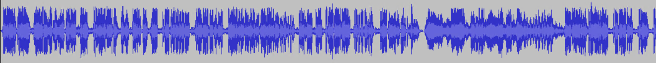 Waveform of a podcast episode.